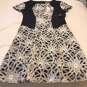 NY company black white dress 4 New